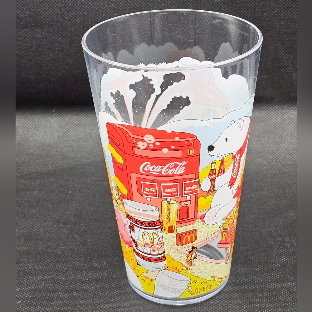 McDonald's 2024 Collector's Edition Cup featuring the Coca-Cola Polar Bear